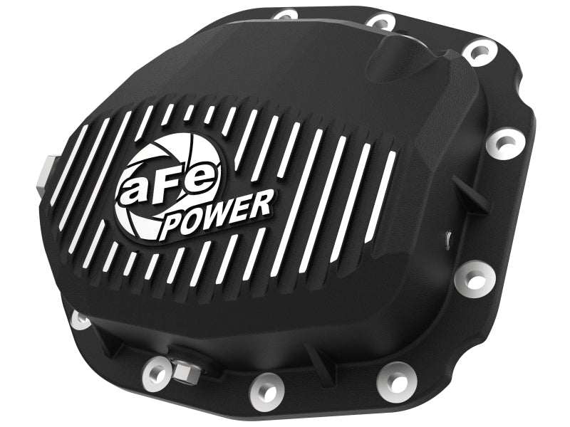 aFe Pro Series Rear Differential Cover Black w/ Fins 15-19 Ford F-150 (w/ Super 8.8 Rear Axles) aFe Pro Series Rear Differential Cover Black w/ Fins 15-19 Ford F-150 (w/ Super 8.8 Rear Axles)