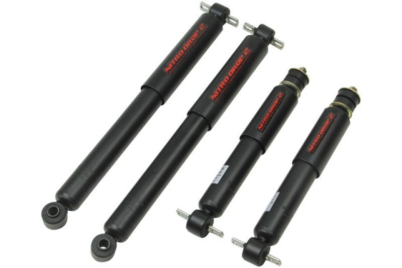 Belltech SHOCK SET NITRO DROP 2 88-94 Chevy / GMC C1500 / C2500 2WD Belltech SHOCK SET NITRO DROP 2 88-94 Chevy / GMC C1500 / C2500 2WD
