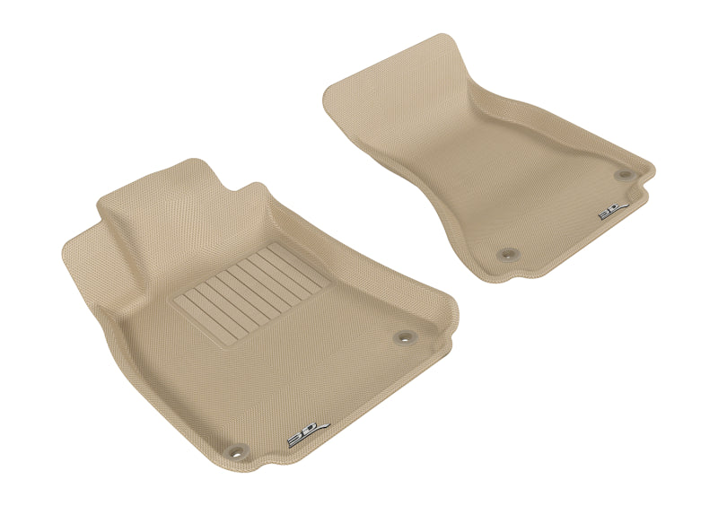 3D MAXpider 2009-2017 Audi A4/S4/RS4/A5/S5 Kagu 1st Row Floormat - Tan 3D MAXpider 2009-2017 Audi A4/S4/RS4/A5/S5 Kagu 1st Row Floormat - Tan