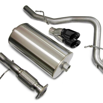 Corsa 2007-2008 Chevrolet Tahoe 5.3L V8 Black Sport Cat-Back Exhaust