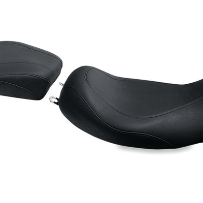 Mustang 08-21 Harley Electra Glide Std,Rd Glide,Rd King,Str Glide Tripper Solo Seat - Brown