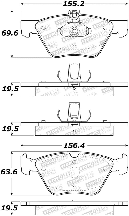 StopTech Street Brake Pads StopTech Street Brake Pads