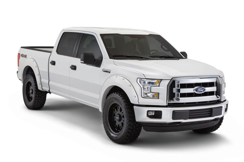 Bushwacker 18-19 Ford F-150 Pocket Style Flares 4 pc - Oxford White Bushwacker 18-19 Ford F-150 Pocket Style Flares 4 pc - Oxford White