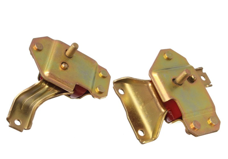 Energy Suspension Mustang 4.6L Motor Mounts - Red Energy Suspension Mustang 4.6L Motor Mounts - Red