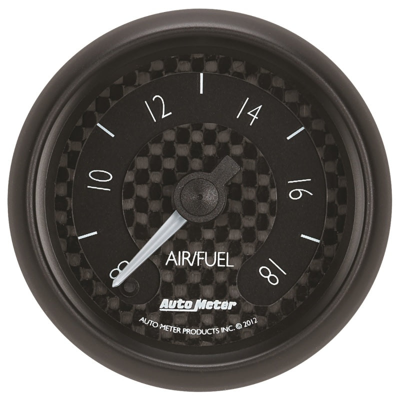 Autometer GT Series 52mm Full Sweep Electronic 8:1-18:1 AFR Wideband Air/Fuel Ratio Analog Autometer GT Series 52mm Full Sweep Electronic 8:1-18:1 AFR Wideband Air/Fuel Ratio Analog