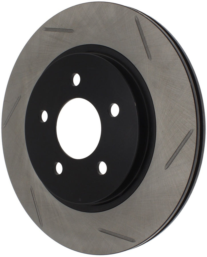 StopTech Power Slot 05-10 Mustang V6/4.0L / GT V8-4.6L Rear Left Slotted Rotor StopTech Power Slot 05-10 Mustang V6/4.0L / GT V8-4.6L Rear Left Slotted Rotor