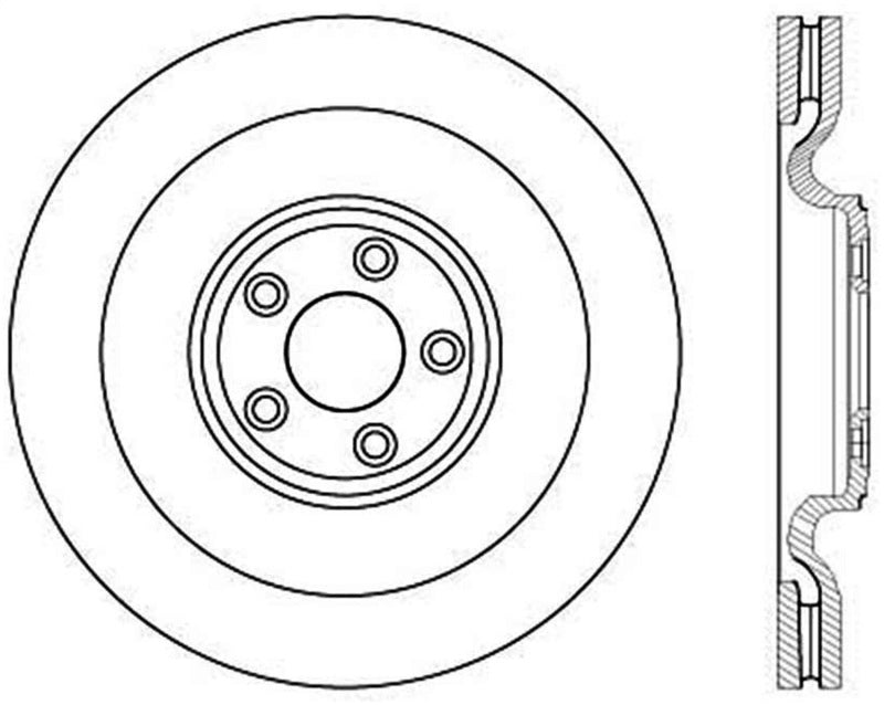 StopTech Drilled Sport Brake Rotor StopTech Drilled Sport Brake Rotor