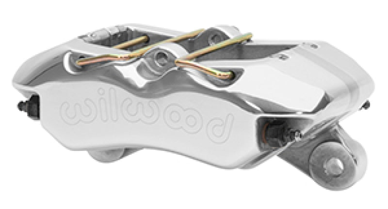 Wilwood Caliper-Forged Dynapro 5.25in Mount/ 4 - 1.98in Pistons/ .81in x 13.06in. Rotor - Polished Wilwood Caliper-Forged Dynapro 5.25in Mount/ 4 - 1.98in Pistons/ .81in x 13.06in. Rotor - Polished