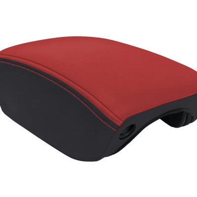 PRP  2018+ Jeep Wrangler JL / Jeep Gladiator JT Center Console Cover - Black/Red