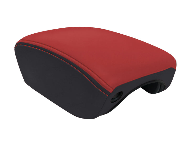 PRP  2018+ Jeep Wrangler JL / Jeep Gladiator JT Center Console Cover - Black/Red PRP  2018+ Jeep Wrangler JL / Jeep Gladiator JT Center Console Cover - Black/Red