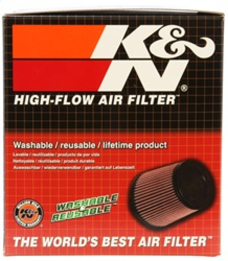 K&N Universal Rubber Filter 2-1/4in FLG x 5-1/8in Base x 4-5/8in Top x 6in Height K&N Universal Rubber Filter 2-1/4in FLG x 5-1/8in Base x 4-5/8in Top x 6in Height