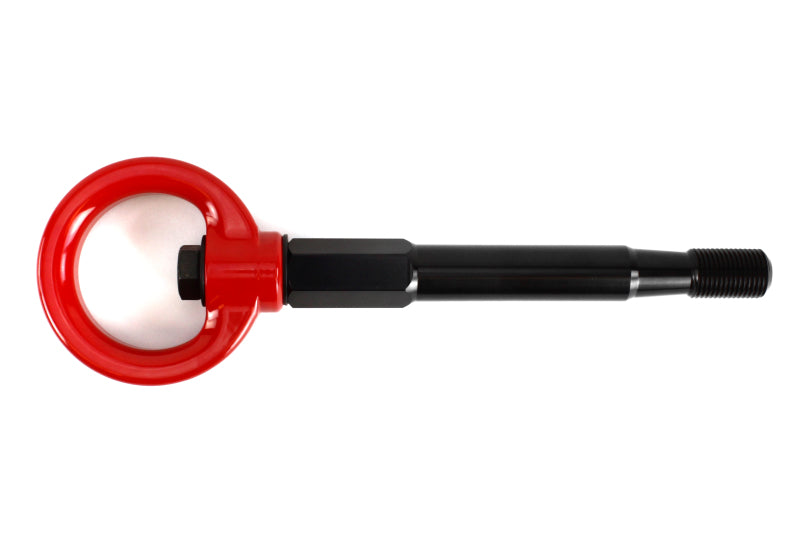 Perrin 08-14 Subaru WRX/STI Hatchback Tow Hook Kit (Rear) - Red Perrin 08-14 Subaru WRX/STI Hatchback Tow Hook Kit (Rear) - Red