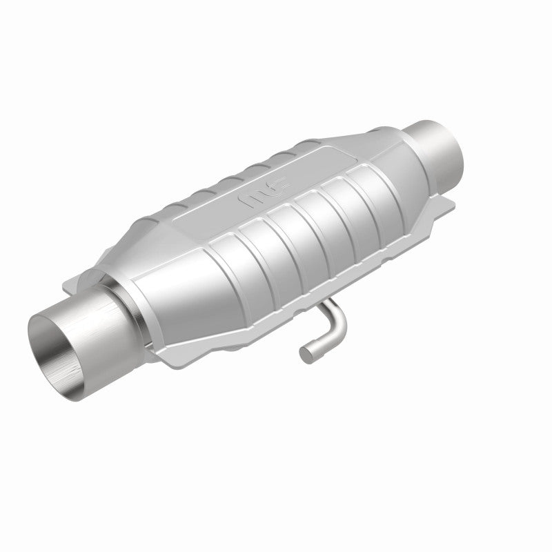 MagnaFlow Conv Univ 2.25in Inlet/Outlet Center/Center Oval Rear (California) MagnaFlow Conv Univ 2.25in Inlet/Outlet Center/Center Oval Rear (California)