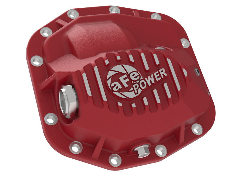 aFe Pro Series Front Differential Cover Red 2018+ Jeep Wrangler (JL) V6 3.6L (Dana M186) aFe Pro Series Front Differential Cover Red 2018+ Jeep Wrangler (JL) V6 3.6L (Dana M186)