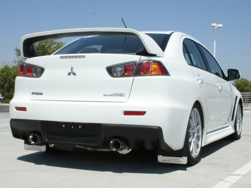 aFe Takeda Exhaust 304SS Dual Cat-Back w/ Polished Tips 08-13 Mitsubishi Lancer Evo X L4 2.0L Turbo aFe Takeda Exhaust 304SS Dual Cat-Back w/ Polished Tips 08-13 Mitsubishi Lancer Evo X L4 2.0L Turbo