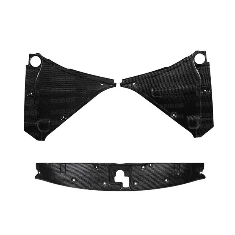 Seibon 09-10 Nissan GT-R R35 Carbon Fiber Cooling Plate Seibon 09-10 Nissan GT-R R35 Carbon Fiber Cooling Plate