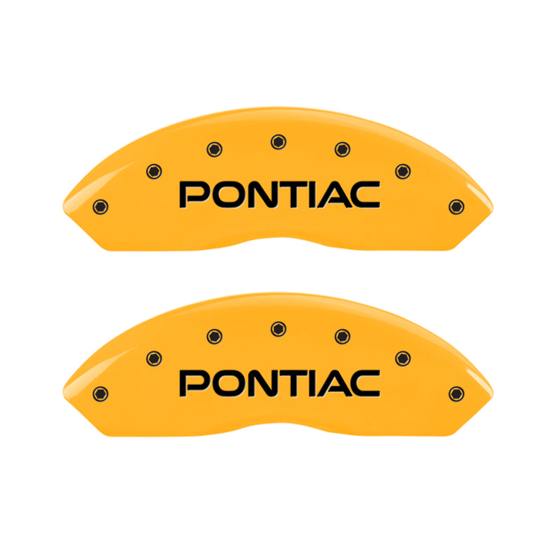 MGP 4 Caliper Covers Engraved Front Pontiac Rear Gxp Yellow Finish Black Char 2007 Pontiac Solstice MGP 4 Caliper Covers Engraved Front Pontiac Rear Gxp Yellow Finish Black Char 2007 Pontiac Solstice