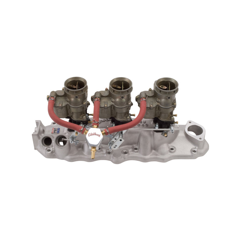 Edelbrock Fuel Block Kit Triple Feed 1286 Mini Block Edelbrock Fuel Block Kit Triple Feed 1286 Mini Block