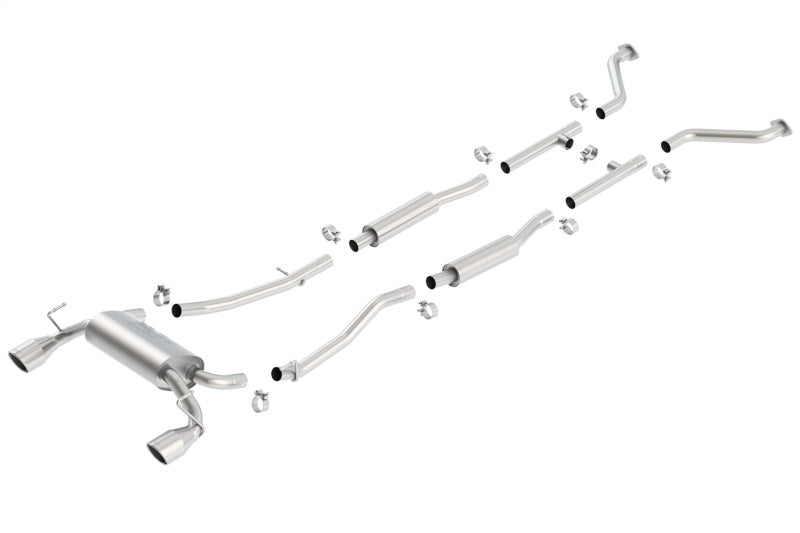Borla 03-08 350Z True Dual Cat-Back Exhaust 2BOXES Borla 03-08 350Z True Dual Cat-Back Exhaust 2BOXES