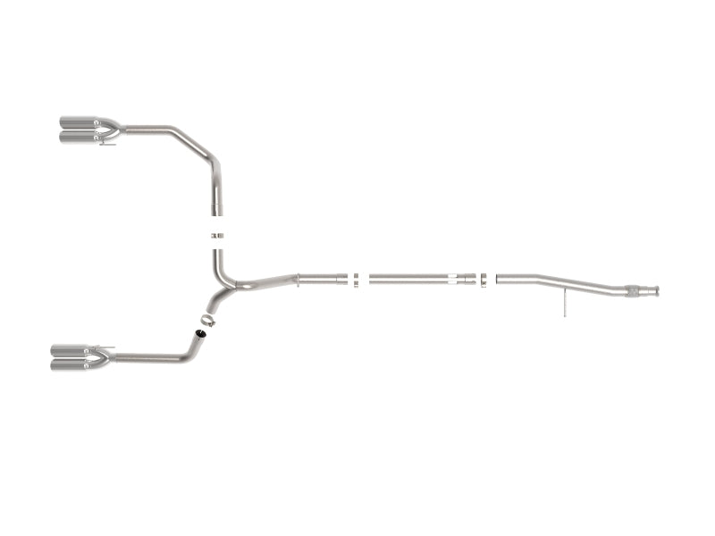 aFe Vulcan Series 3in 304SS DPF-Back 20-21 GM Trucks L6-3.0L (td) LM2 - Dual Polished Tip aFe Vulcan Series 3in 304SS DPF-Back 20-21 GM Trucks L6-3.0L (td) LM2 - Dual Polished Tip