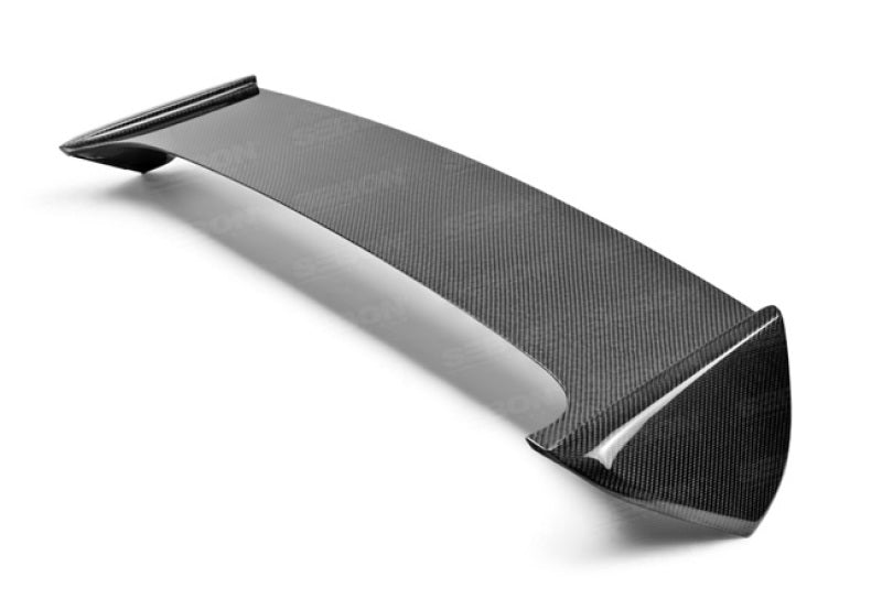 Seibon 08-10 Subaru WRX/STi Hatchback OEM-style Carbon Fiber Rear Spoiler Shaved Seibon 08-10 Subaru WRX/STi Hatchback OEM-style Carbon Fiber Rear Spoiler Shaved