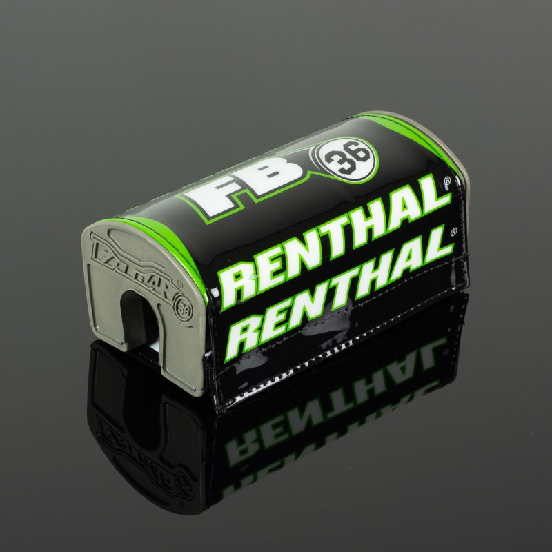 Renthal Fatbar 36 Pad - Black / Green/ White Renthal Fatbar 36 Pad - Black / Green/ White