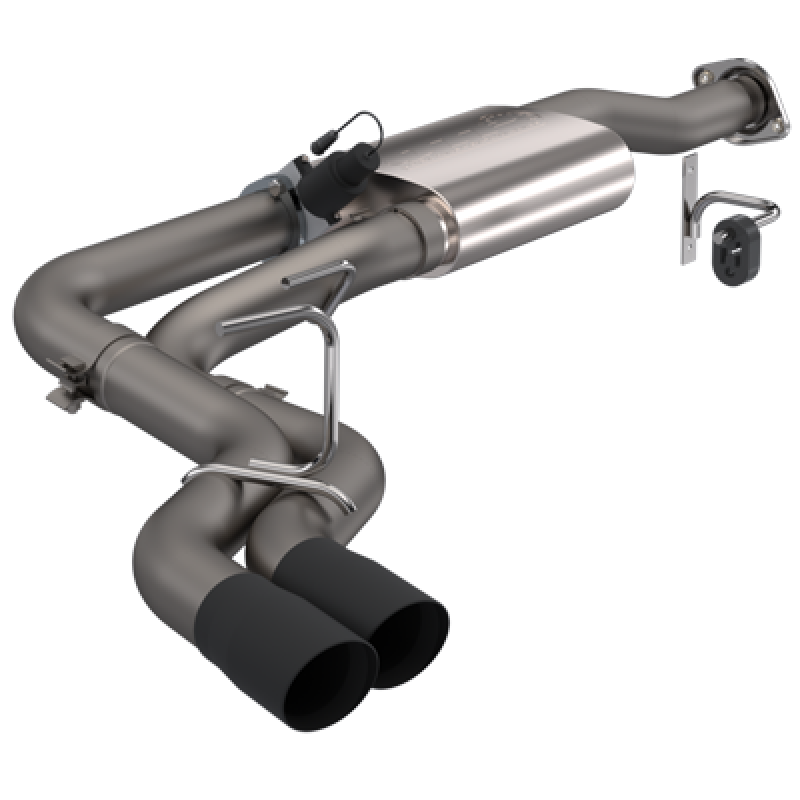 QTP 15-18 Ford F-150 CC/EC Standard Bed 304SS Screamer Cat-Back Exhaust w/3.5in Black Tips QTP 15-18 Ford F-150 CC/EC Standard Bed 304SS Screamer Cat-Back Exhaust w/3.5in Black Tips