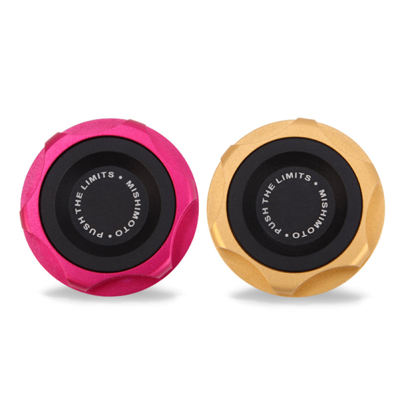 Mishimoto Subaru Oil FIller Cap - Gold Mishimoto Subaru Oil FIller Cap - Gold