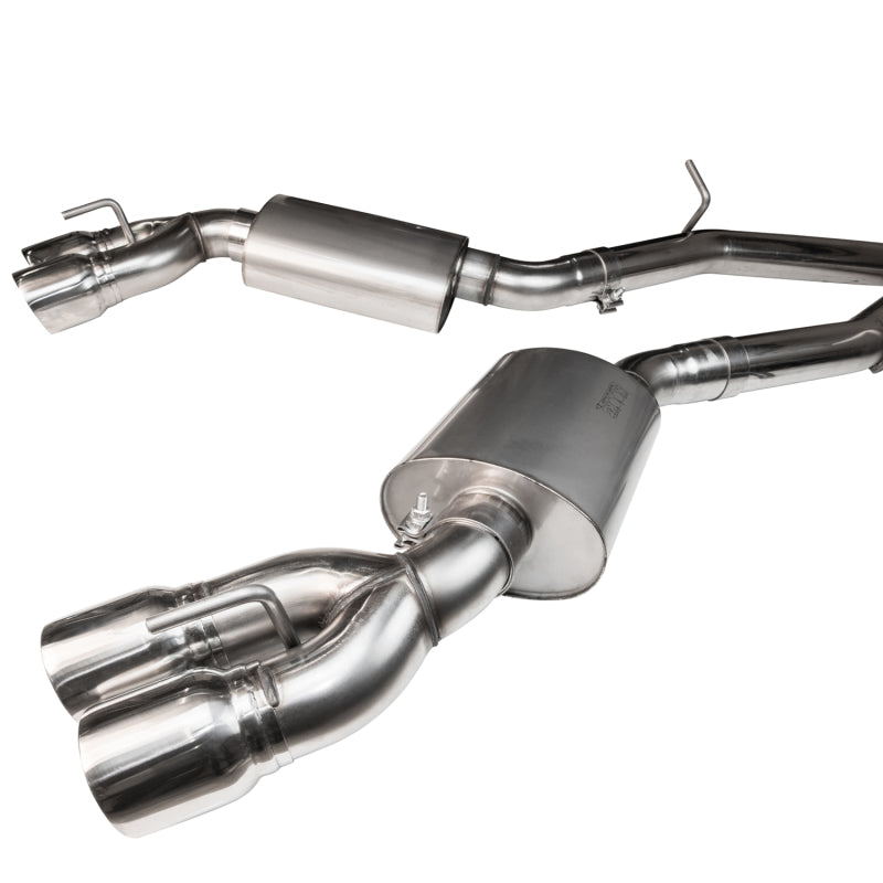 Kooks 16-20 Cadillac CTS-V 6.2L LT4 3in 304SS GREEN Catted Header-Back Exhaust w/Black Tips Kooks 16-20 Cadillac CTS-V 6.2L LT4 3in 304SS GREEN Catted Header-Back Exhaust w/Black Tips