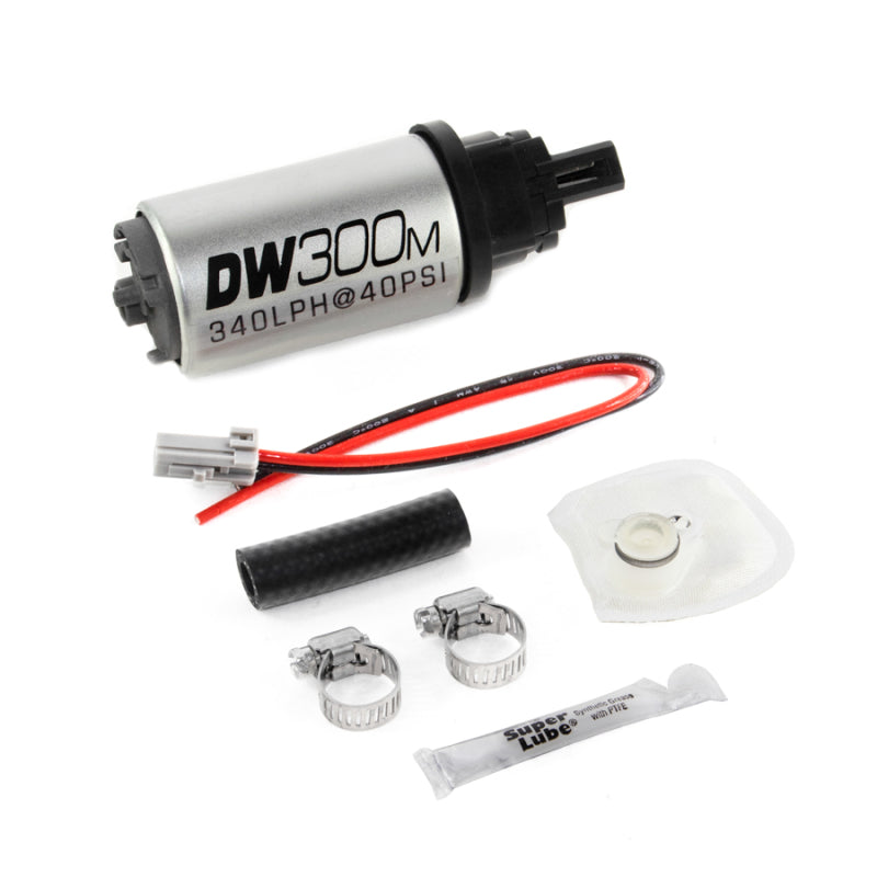 DeatschWerks 340 LPH Ford In-Tank Fuel Pump DW300M Series w/ 05-10 Mustang V6 / V8 Install Kit DeatschWerks 340 LPH Ford In-Tank Fuel Pump DW300M Series w/ 05-10 Mustang V6 / V8 Install Kit