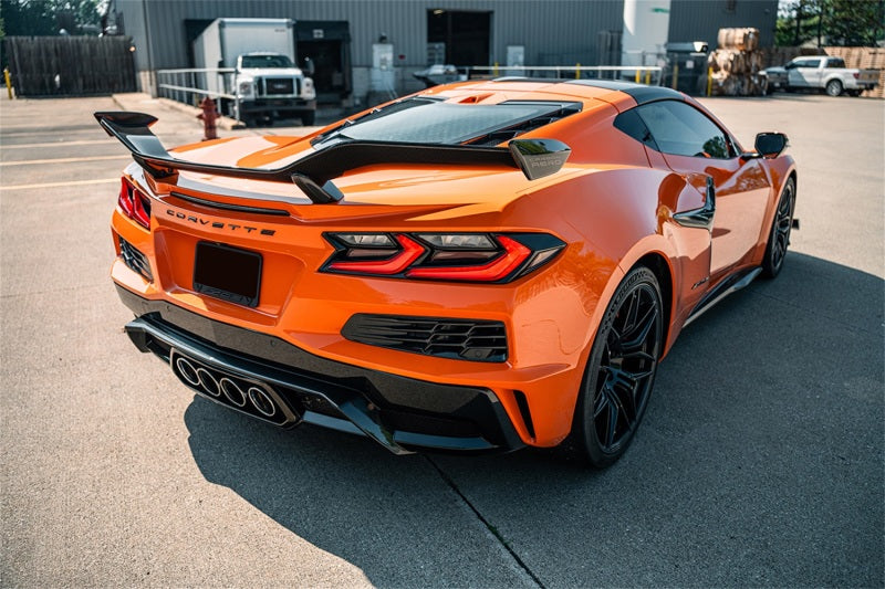 Corsa 23-25 Chevrolet Corvette C8 Z06 3in Valved Cat-Back Exhaust Muffler Delete Track Systemw/o Tip Corsa 23-25 Chevrolet Corvette C8 Z06 3in Valved Cat-Back Exhaust Muffler Delete Track Systemw/o Tip
