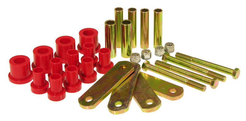 Prothane 65-69 Chrysler A Body HD Spring & Shackles Bushings - Red Prothane 65-69 Chrysler A Body HD Spring & Shackles Bushings - Red