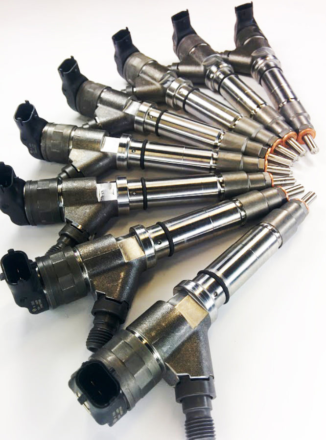 DDP 08-10 Chevrolet Duramax 6.6L LMM Brand New Injector Set - 100hp (45% Over) DDP 08-10 Chevrolet Duramax 6.6L LMM Brand New Injector Set - 100hp (45% Over)