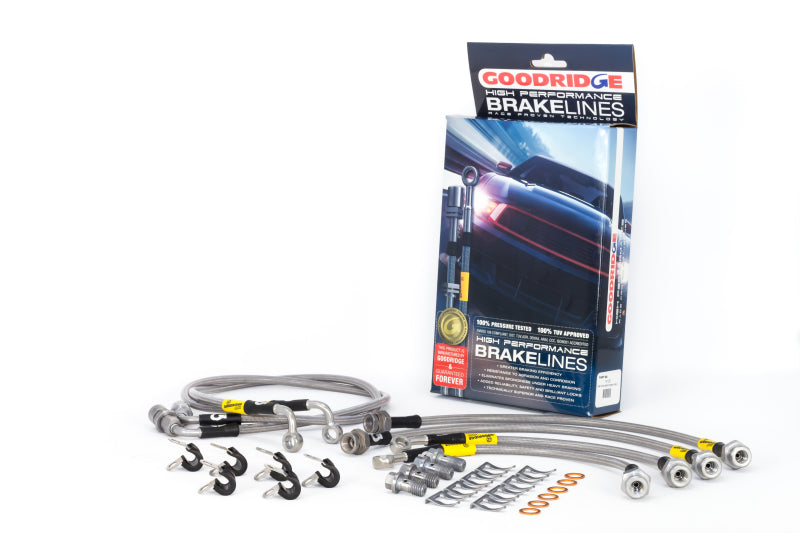 Goodridge 00-06 Chevrolet Tahoe (Rear Disc w/ Stabila Trak) Stainless Steel Brake Line Kit Goodridge 00-06 Chevrolet Tahoe (Rear Disc w/ Stabila Trak) Stainless Steel Brake Line Kit
