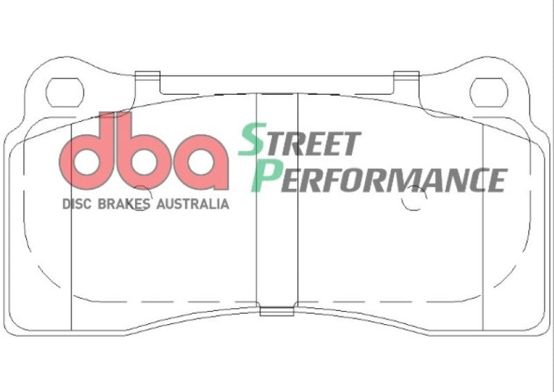 DBA 09-11 Nissan GT-R SP500 Rear Brake Pads DBA 09-11 Nissan GT-R SP500 Rear Brake Pads