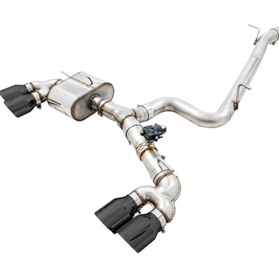 AWE Tuning Volkswagen Golf R MK7 SwitchPath Exhaust w/Diamond Black Tips 102mm