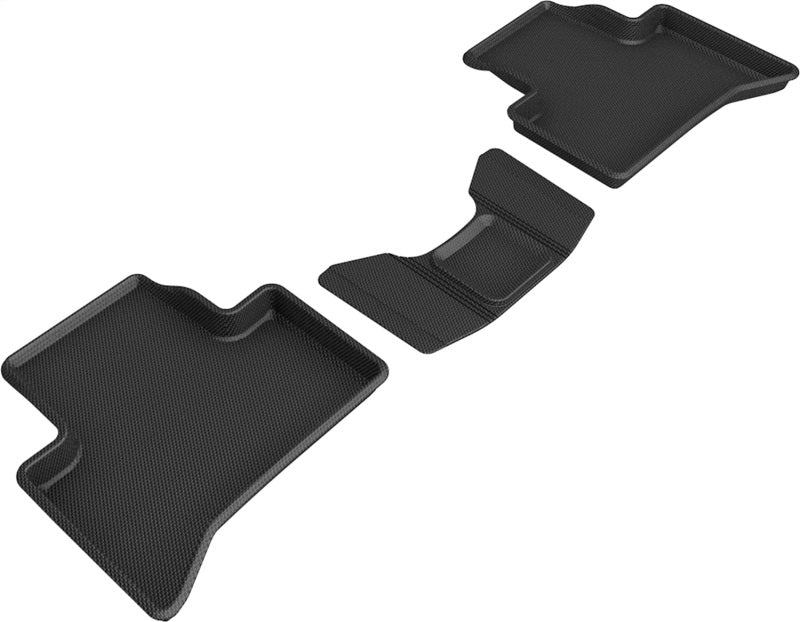 3D MAXpider 18-21 Alfa Romeo Stelvio / Stelvio Quadrifoglio Kagu 2nd Row Floormats - Black 3D MAXpider 18-21 Alfa Romeo Stelvio / Stelvio Quadrifoglio Kagu 2nd Row Floormats - Black
