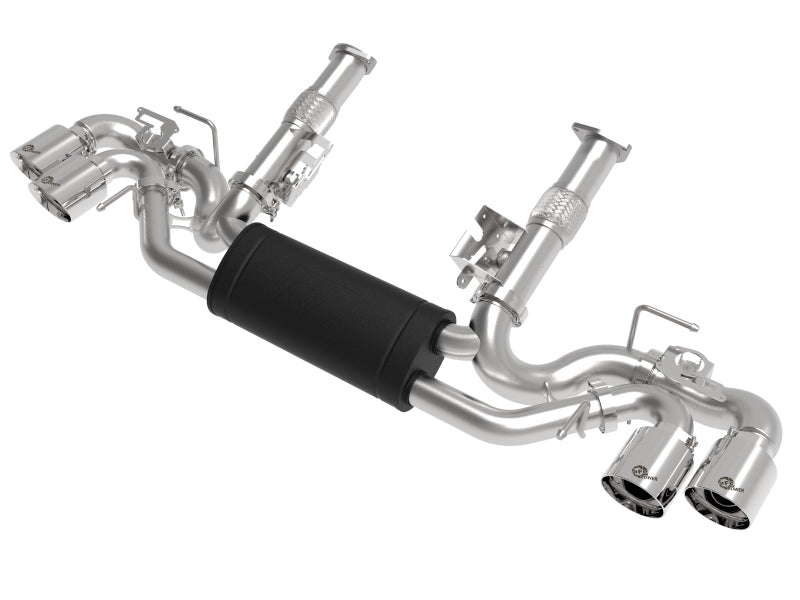 aFe MACH Force-Xp 3in to 2-1/2in 304SS Cat-Back 2020 Chevy Corvette (C8) 6.2L - Polished Tip aFe MACH Force-Xp 3in to 2-1/2in 304SS Cat-Back 2020 Chevy Corvette (C8) 6.2L - Polished Tip