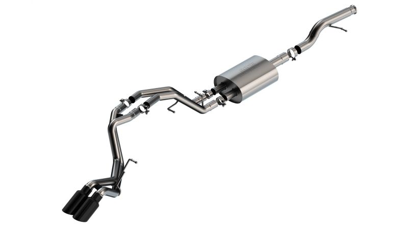 Borla 21-22 Chevrolet Tahoe 5.3L V8 AT 2/4WD Touring Cat-Back Exhaust (Black Chrome) Borla 21-22 Chevrolet Tahoe 5.3L V8 AT 2/4WD Touring Cat-Back Exhaust (Black Chrome)