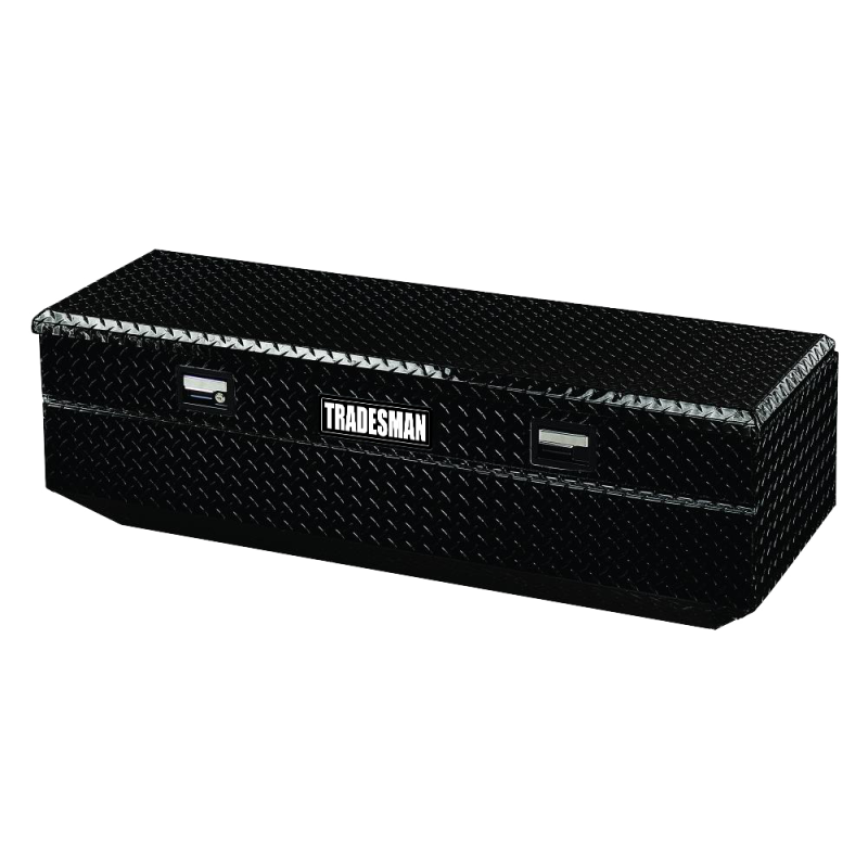 Tradesman Aluminum Flush Mount Truck Tool Box Full/Wide (36in.) - Black Tradesman Aluminum Flush Mount Truck Tool Box Full/Wide (36in.) - Black