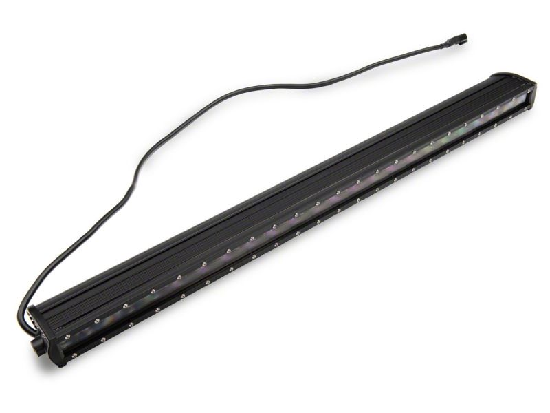 Raxiom 18-23 Jeep Wrangler JL Axial Series 30-In Single Row LED Light Bar w/ Hood Mounting Brackets Raxiom 18-23 Jeep Wrangler JL Axial Series 30-In Single Row LED Light Bar w/ Hood Mounting Brackets