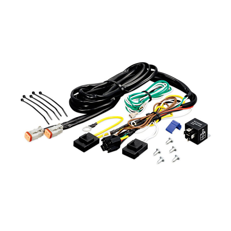 KC HiLiTES Add-On Wiring Harness for 6315 (Runs 1-2 Extra Lights/Relay Included) KC HiLiTES Add-On Wiring Harness for 6315 (Runs 1-2 Extra Lights/Relay Included)