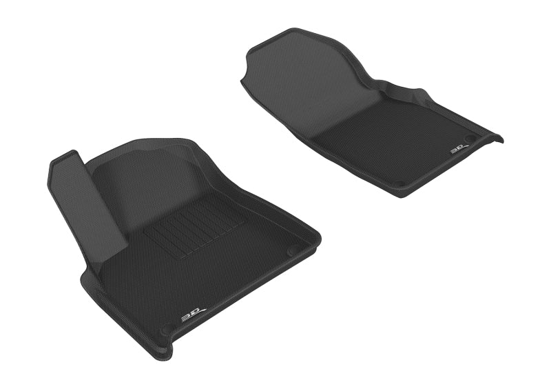 3D MAXpider 2017-2020 Audi Q7/Q8 Kagu 1st Row Floormat - Black 3D MAXpider 2017-2020 Audi Q7/Q8 Kagu 1st Row Floormat - Black