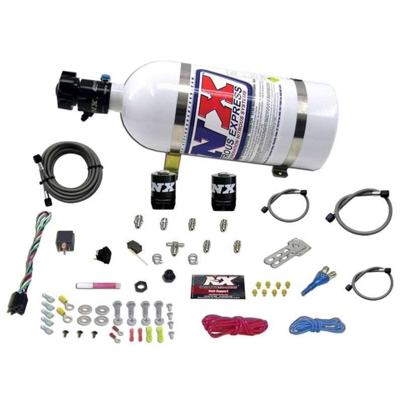 Nitrous Express All Sport Compact EFI Single Nozzle Nitrous Kit (35-50-75HP) w/10lb Bottle Nitrous Express All Sport Compact EFI Single Nozzle Nitrous Kit (35-50-75HP) w/10lb Bottle