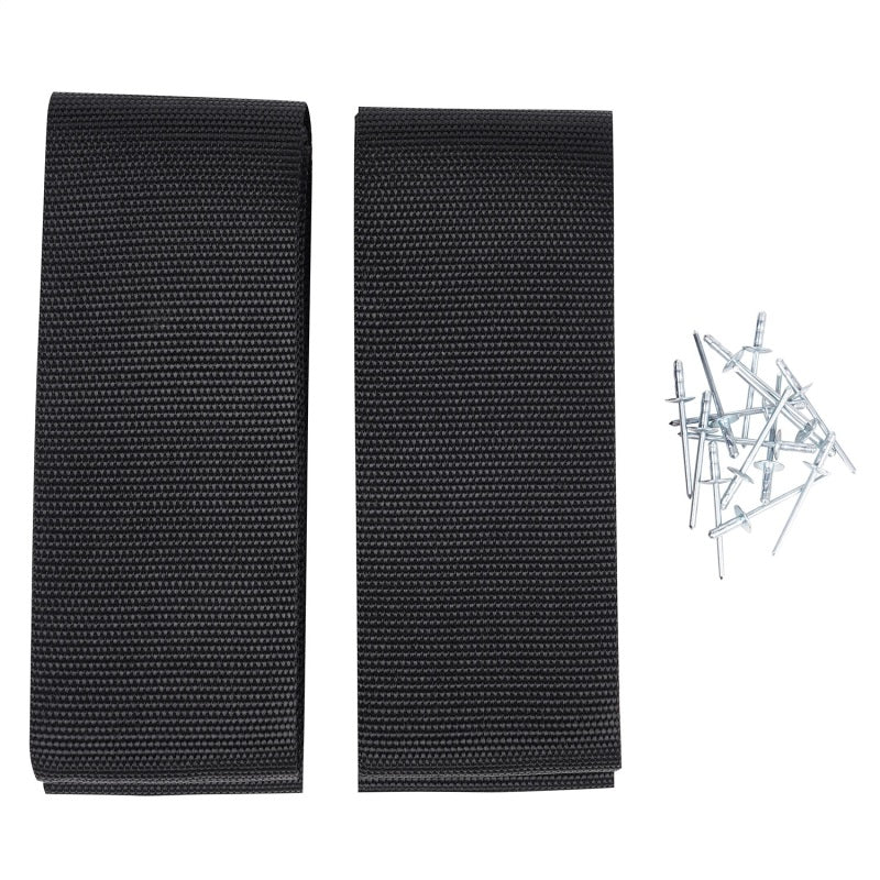 Omix Straps With Rivets Pair- 07-10 Jeep JKU 4Dr Omix Straps With Rivets Pair- 07-10 Jeep JKU 4Dr