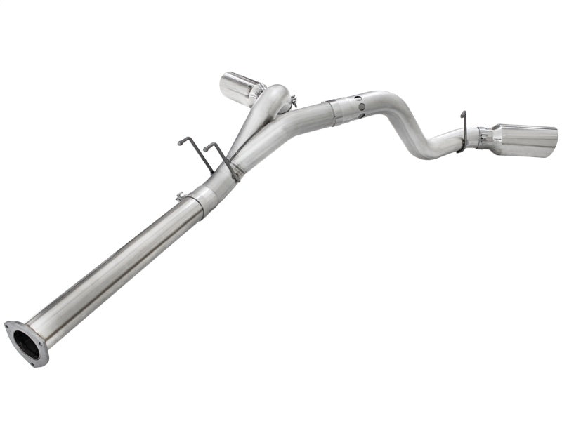 aFe Atlas Exhaust 4in DPF-Back Exhaust Aluminized Steel Polished Tip 11-14 ford Diesel Truck V8-6.7L aFe Atlas Exhaust 4in DPF-Back Exhaust Aluminized Steel Polished Tip 11-14 ford Diesel Truck V8-6.7L