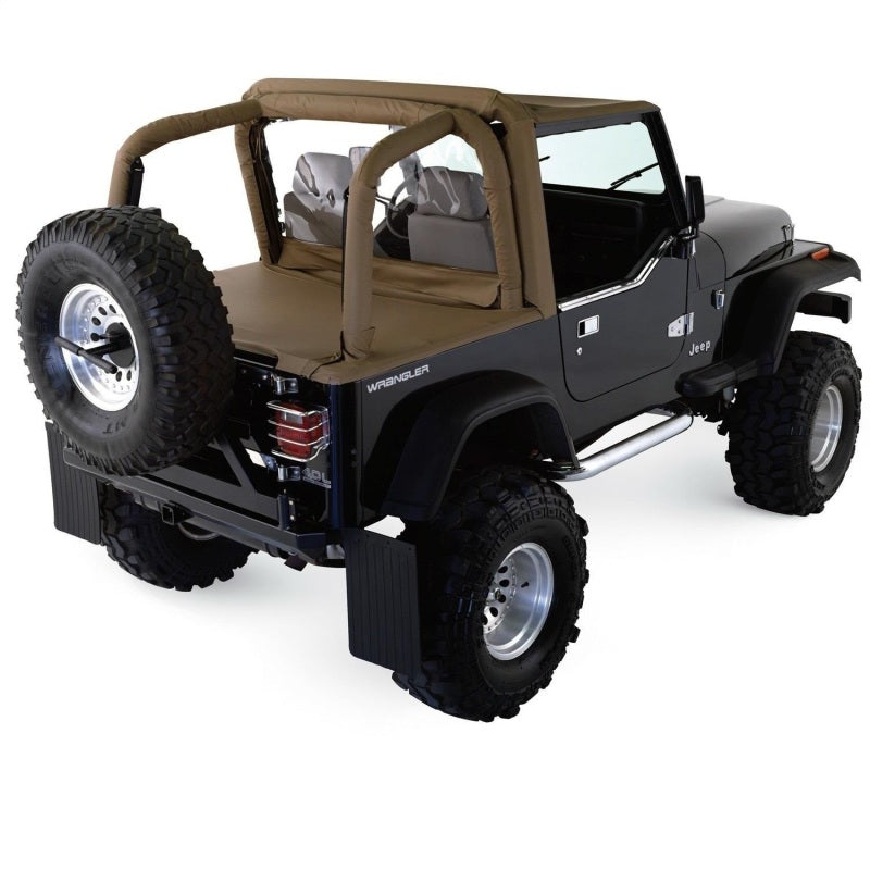 Rampage 1997-2002 Jeep Wrangler(TJ) Roll Bar Pad & Cover Kit - Black Denim Rampage 1997-2002 Jeep Wrangler(TJ) Roll Bar Pad & Cover Kit - Black Denim