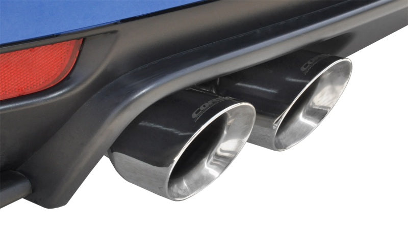 Corsa 2008-2014 Subaru Impreza Hatchback STI 2.5L Turbo Manual Polished Sport Cat-Back Exhaust Corsa 2008-2014 Subaru Impreza Hatchback STI 2.5L Turbo Manual Polished Sport Cat-Back Exhaust
