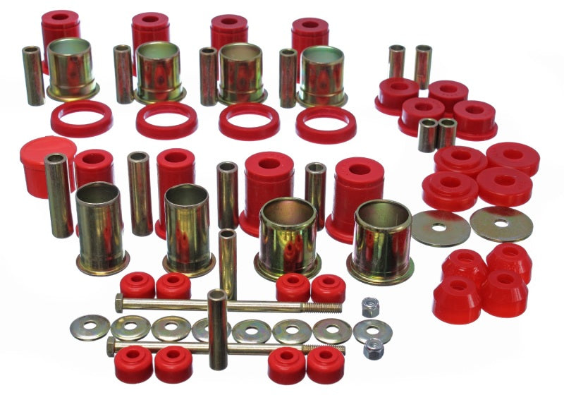 Energy Suspension 89-92 Chevrolet Camaro Red Hyper-flex Master Bushing Set Energy Suspension 89-92 Chevrolet Camaro Red Hyper-flex Master Bushing Set