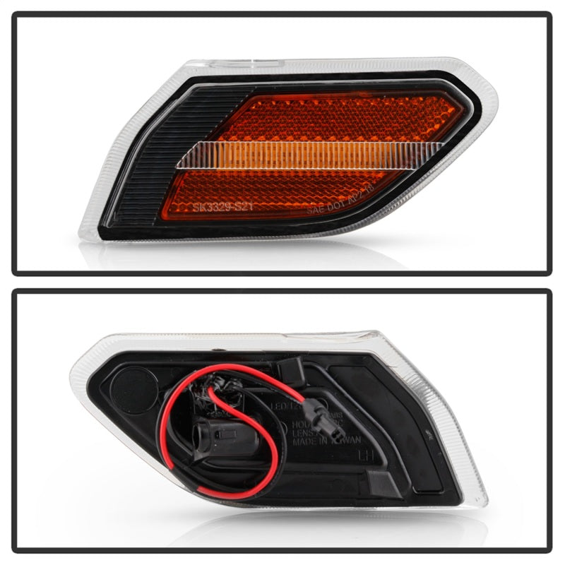 Spyder Jeep Wrangler 19-20 LED Side Marker Lights - Black (SML-YD-JW19-LED-BK) Spyder Jeep Wrangler 19-20 LED Side Marker Lights - Black (SML-YD-JW19-LED-BK)